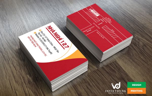 Mẫu card visit khách sạn, hotel, nhà nghỉ đẹp