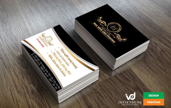Mẫu card visit khách sạn, hotel, nhà nghỉ đẹp