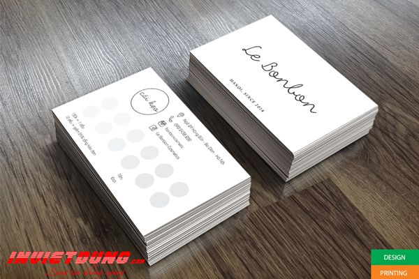 Mẫu in card visit ngành spa, thẩm mỹ viện
