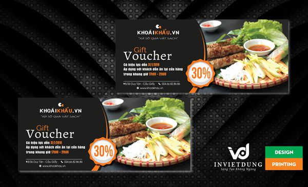 Voucher giảm giá nhà hàng, quán ăn đẹp Khoải Khẩu