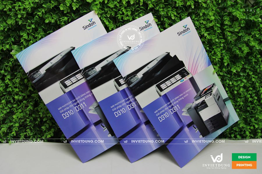 In catalogue A4 doanh nghiệp