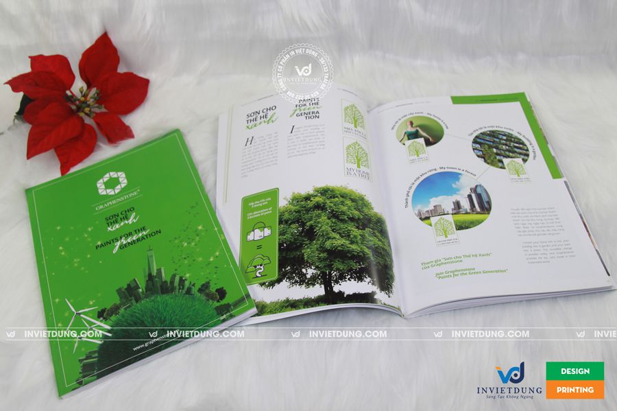 Sản phẩm được in bằng kỹ thuật in offset