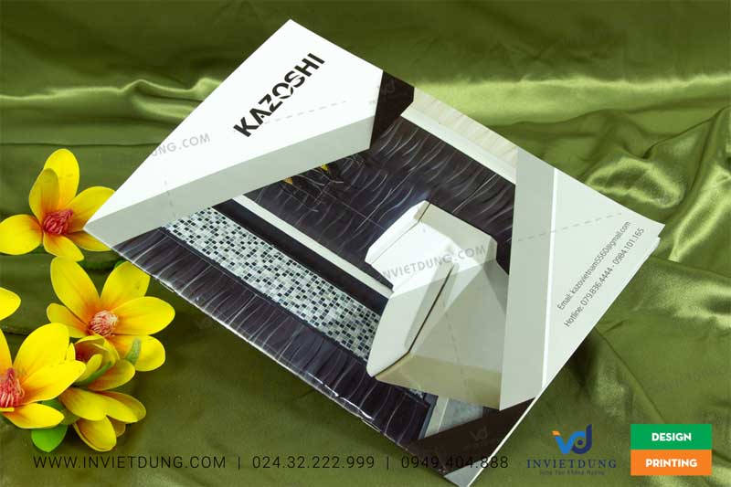 Mẫu catalogue công ty Kazoshi Việt Nam