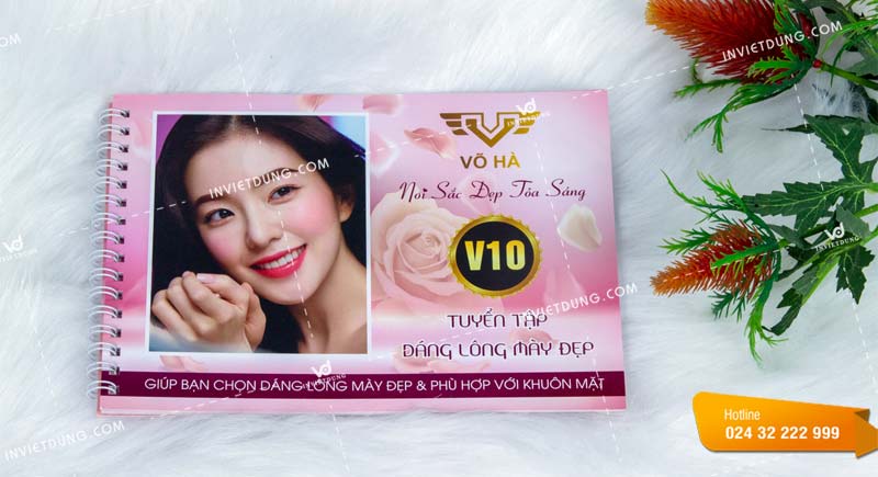 Mẫu catalogue đóng lò xo cho spa Võ Hà