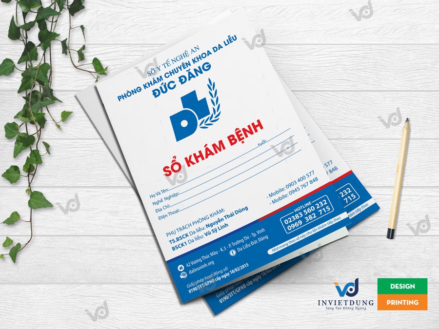 mẫu sổ phám bệnh In sổ khám bệnh