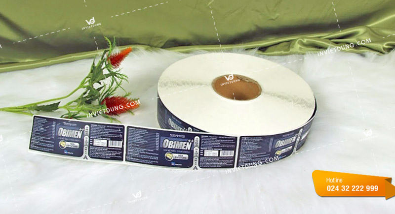 In nhãn decal cuộn theo yêu cầu, in nhanh lấy ngay tại xưởng