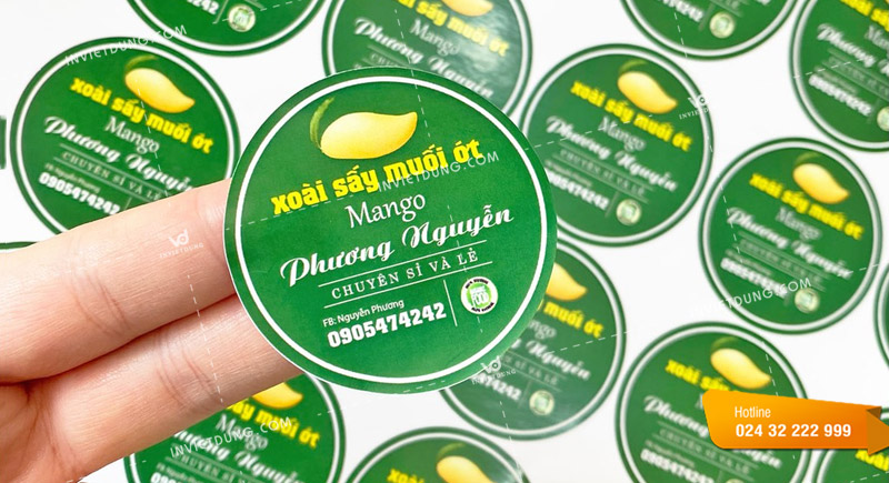 In decal giấy giá rẻ tại Hà Nội