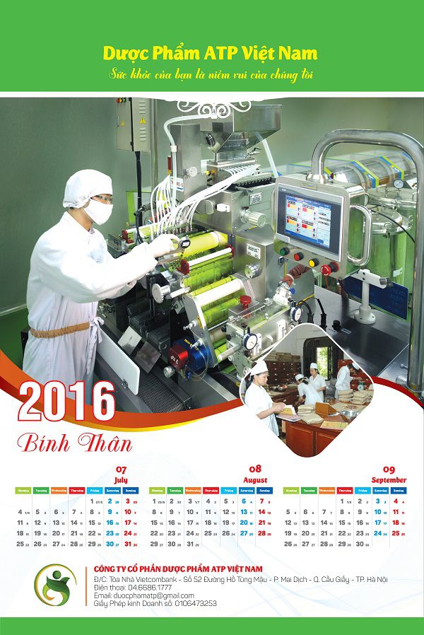 lịch tết độc quyền