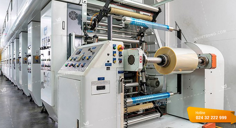Máy in ống đồng chuyên nghiệp với quy mô lớn