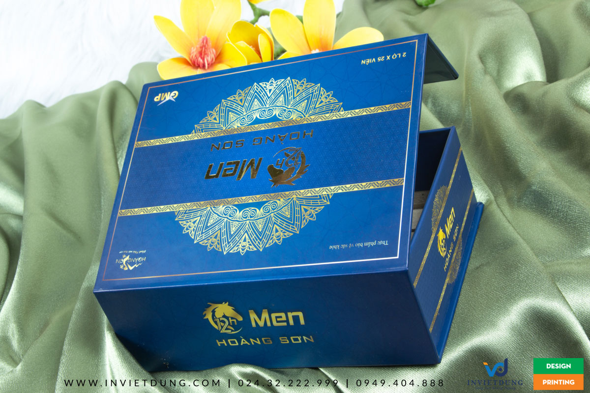 Mẫu hộp cứng thực phẩm bảo vệ Hoàng Sơn
