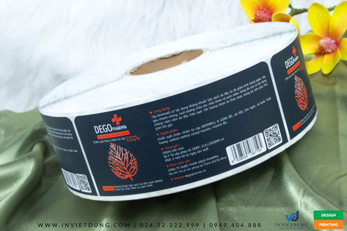 in tem decal cuộn giá rẻ Hà Nội