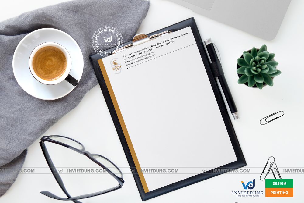 Giấy tiêu đề khách sạn