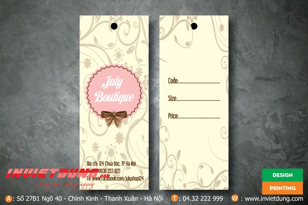 Mác quần áo hình chữ nhật