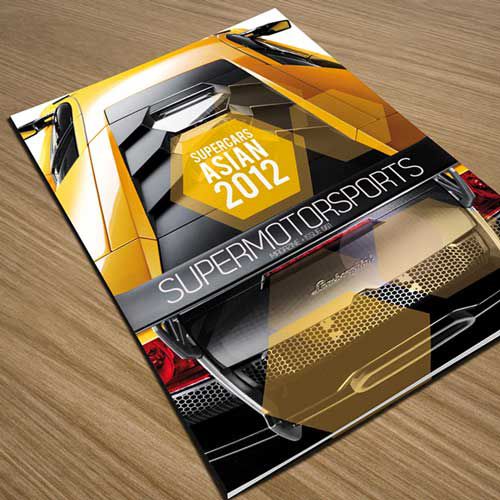 Mẫu Brochure oto đẹp