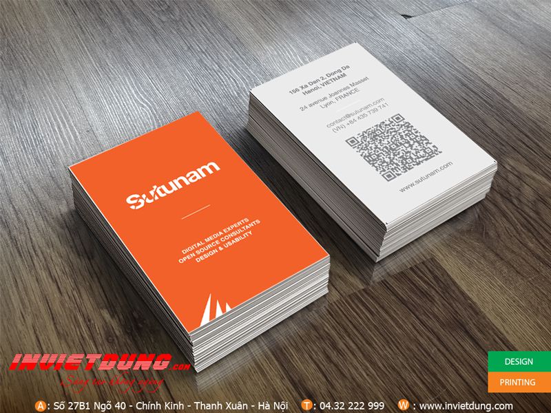 Mẫu Card visit SUTUNAM