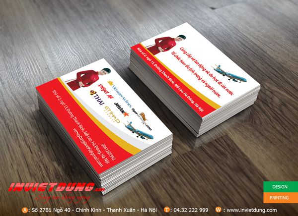Mẫu card phòng vé máy bay Mẫu card phòng vé máy bay