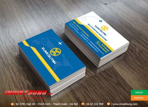 in card visit khu vực hồ hoàn kiếm