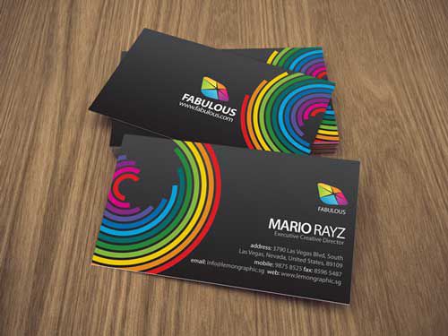Mẫu card visit đẹp P2
