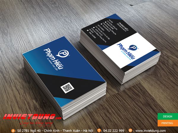 In card visit điện lạnh với trăm ngàn mẫu mã đa dạng