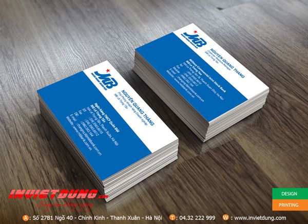 Mẫu card visit ngân hàng Quân đội - MB Bank Mẫu card visit ngân hàng Quân đội - MB Bank