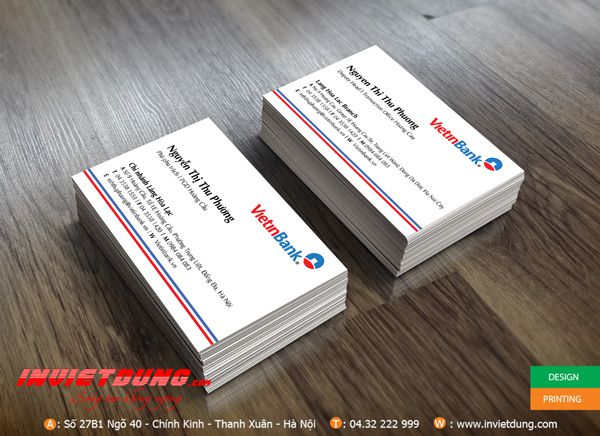Card visit ngân hàng Vietinbank Card visit ngân hàng Vietinbank
