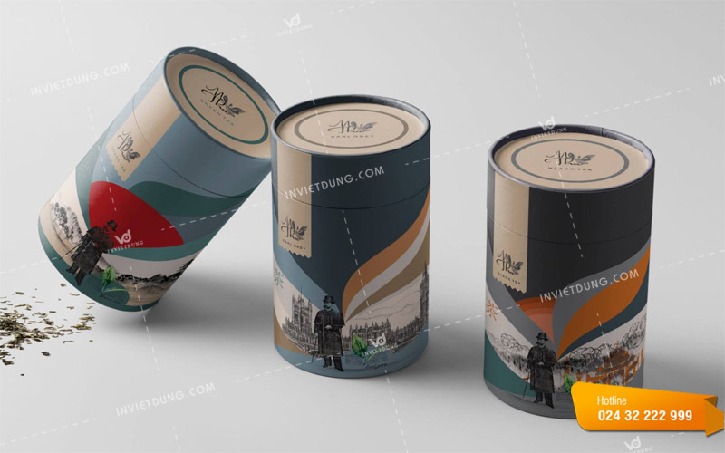 Hộp hình trụ tròn nắp âm dương chuyên nghiệp