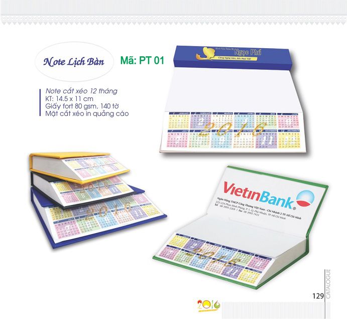 Phân loại lịch Tết trên thị trường