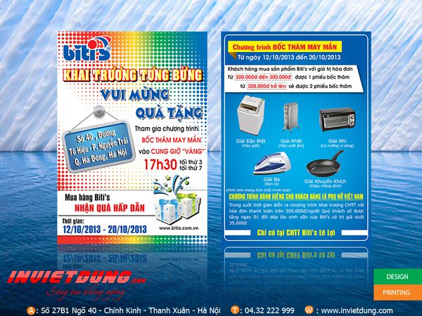 +99 Mẫu tờ rơi đẹp quảng cáo ấn tượng các ngành nghề lựa chọn