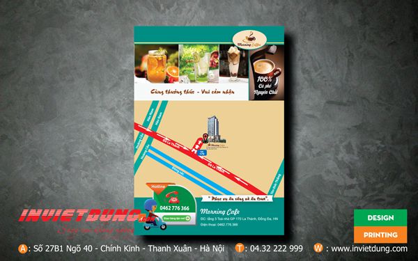 Mẫu tờ rơi cafe