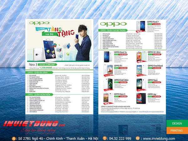 Địa chỉ in tờ rơi quảng cáo