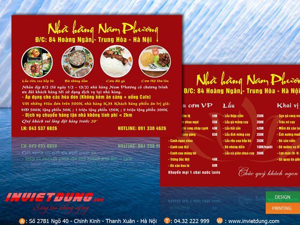 Địa chỉ in tờ rơi quảng cáo
