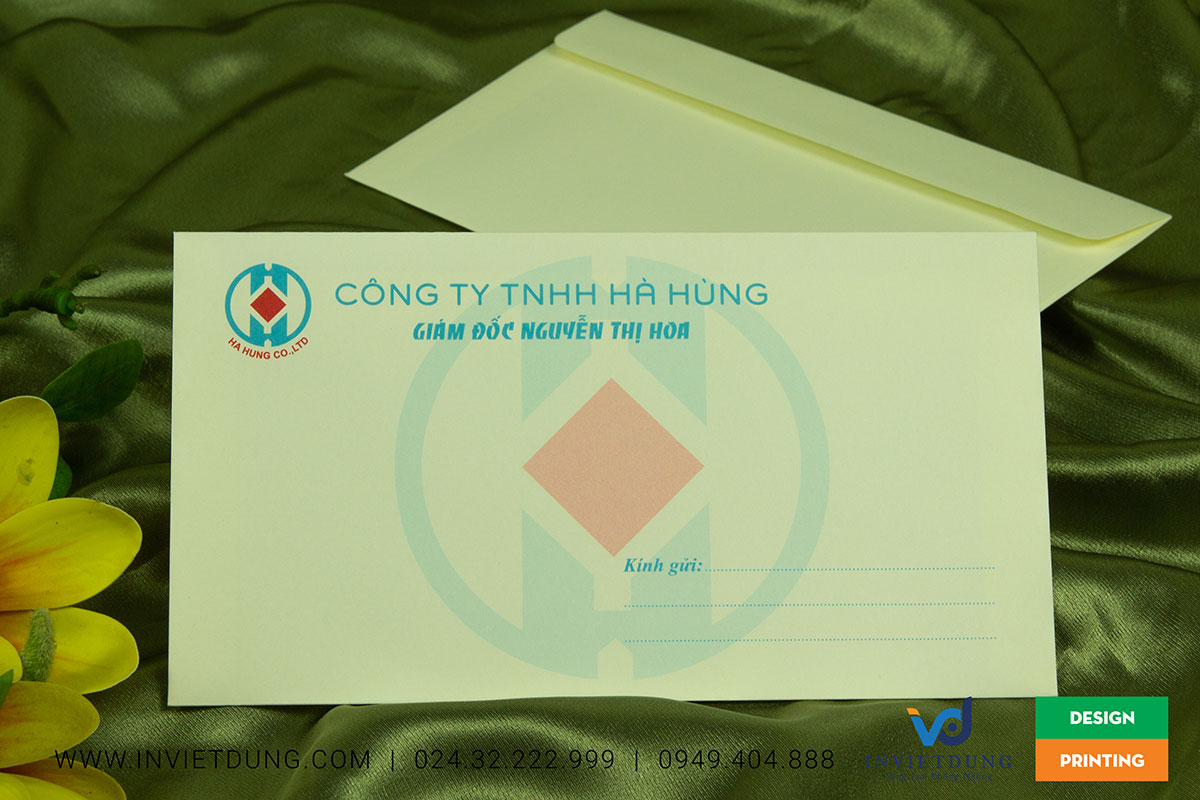 Mẫu phong bì cá nhân Giám đốc công ty TNHH