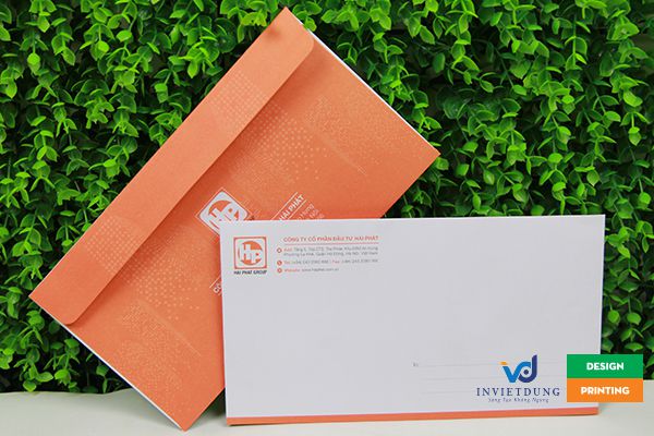In phong bì giấy A4 đẹp và sang trọng