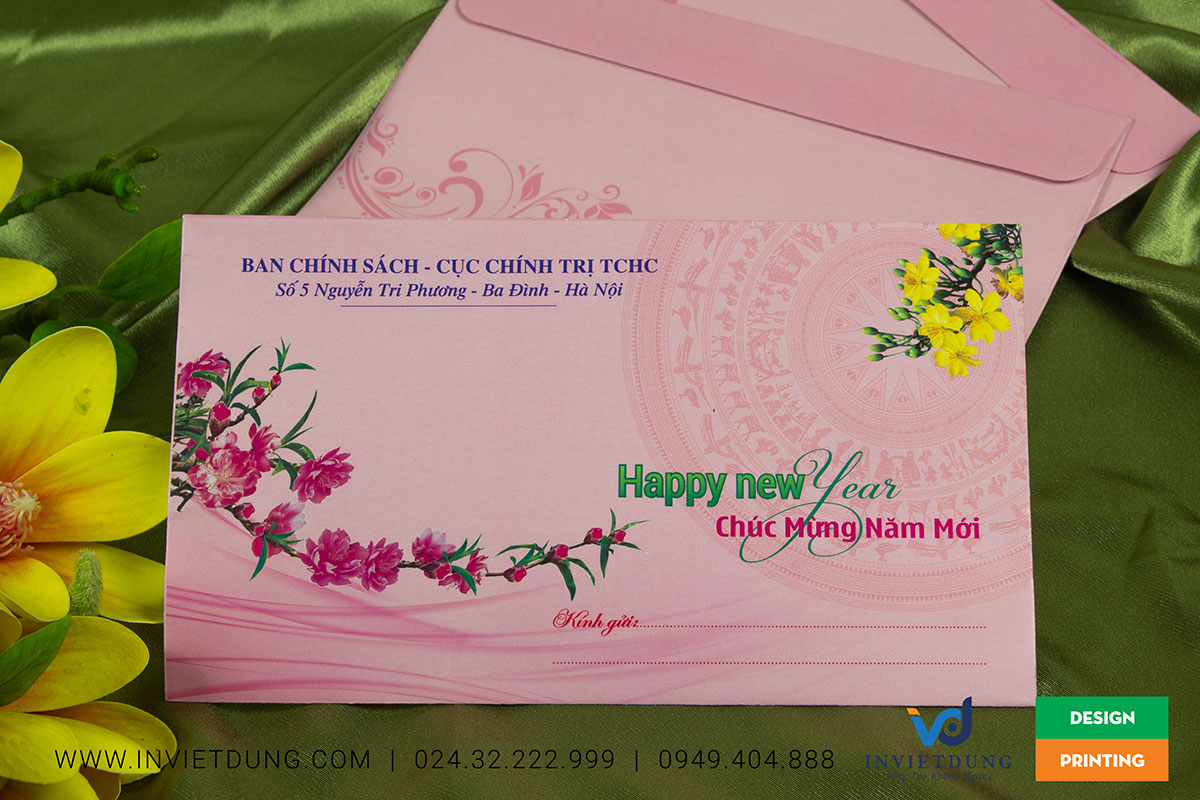 Phong bì tết ban chính sách - cục chính trị TCHC