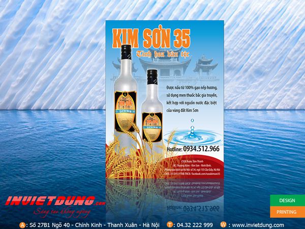 Mẫu poster đẹp In áp phích quảng cáo giá rẻ tại Hà Nội