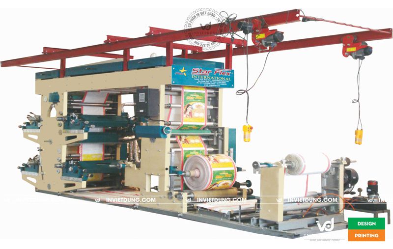 Sản phẩm in ấn flexo dạng cuộn
