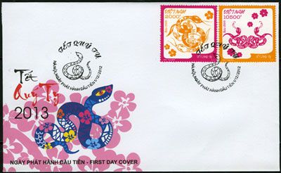 Mẫu tem phát hành ngày đầu tiên in tem