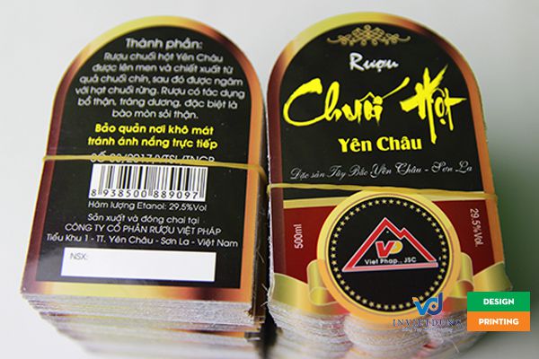 In tem nhãn rượu giá rẻ