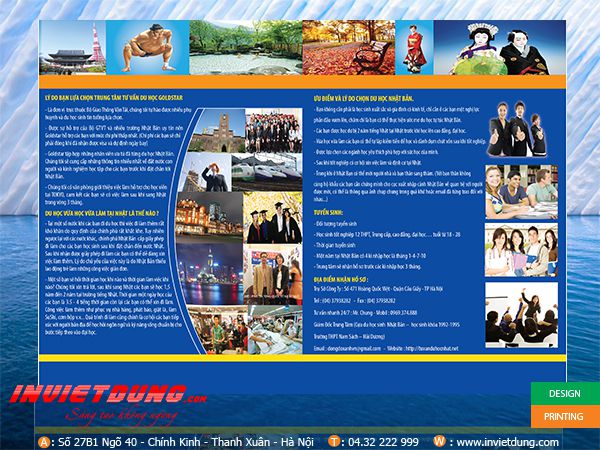 Tờ rơi du học Australia Tờ rơi tuyển sinh du học