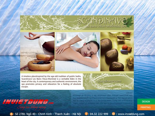 Tờ rơi spa Mẫu tờ rơi spa