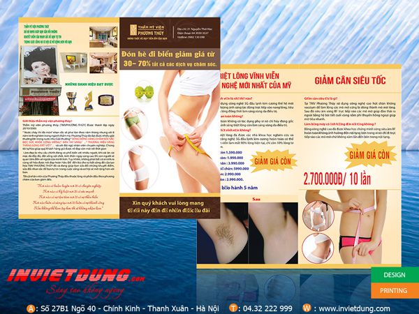 Tờ rơi spa to roi spa