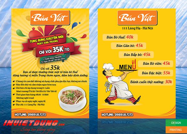 in tờ rơi A5 giá rẻ