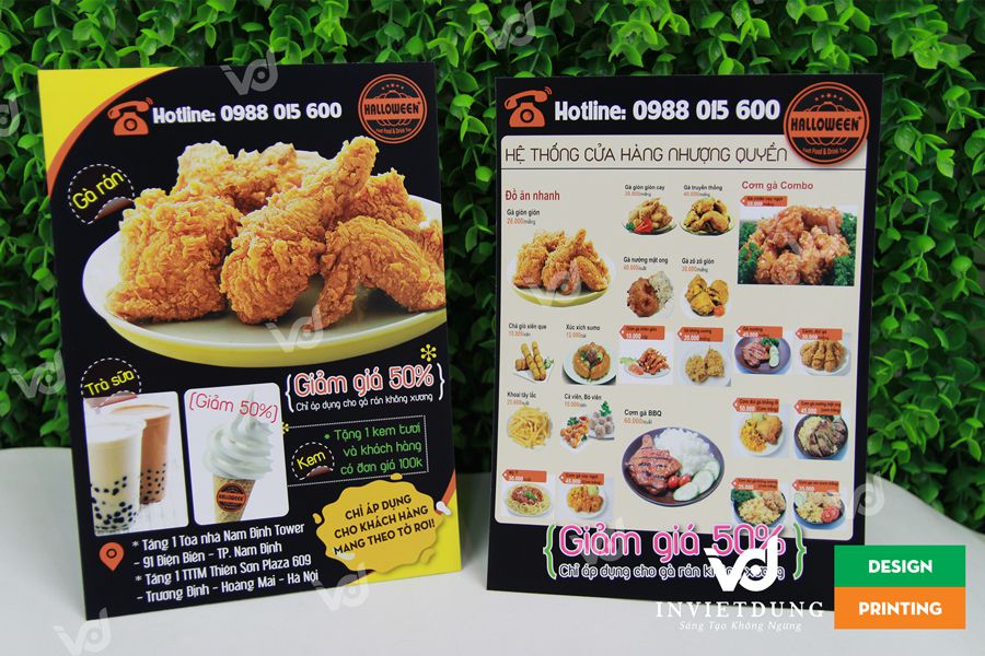 Dịch vụ in tờ rơi a5 giá rẻ hà nội