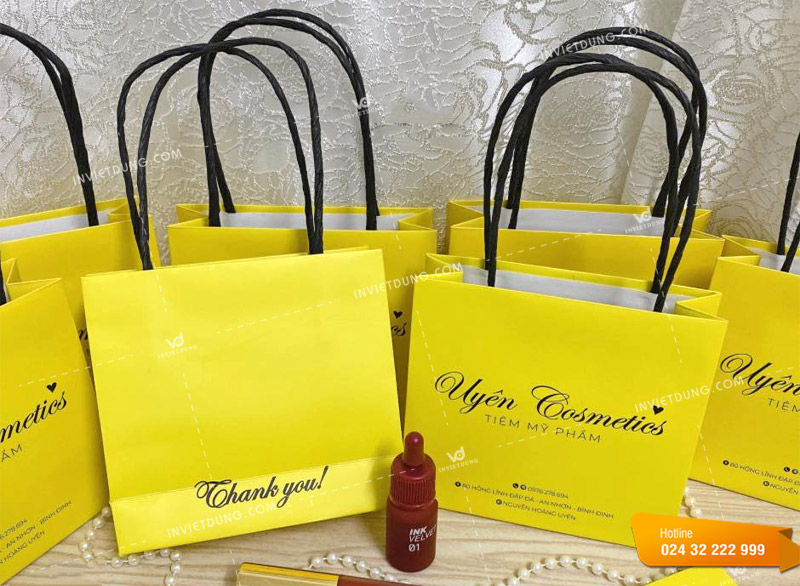 Túi đựng mỹ phẩm son môi shop Uyên Cosmetic