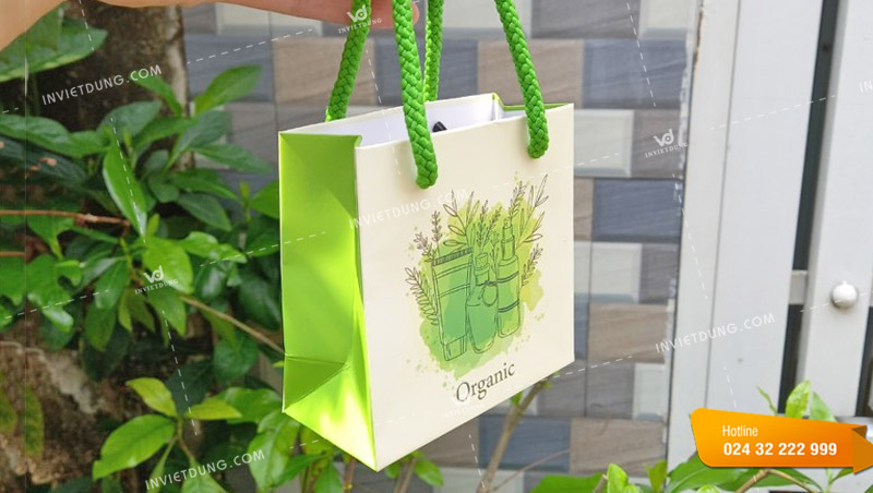 Mẫu túi giấy mini đựng mỹ phẩm