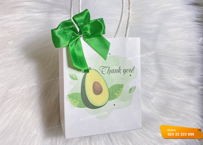 Mẫu túi giấy mini đựng mỹ phẩm