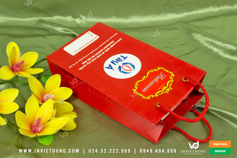 In túi giấy mỹ thuật cho công ty Tây Á