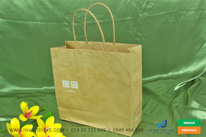 Mẫu túi giấy đựng trang sức Lifewear