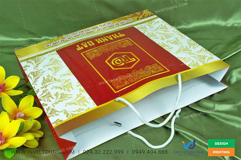 Mẫu túi giấy đựng trang sức Thành Đạt