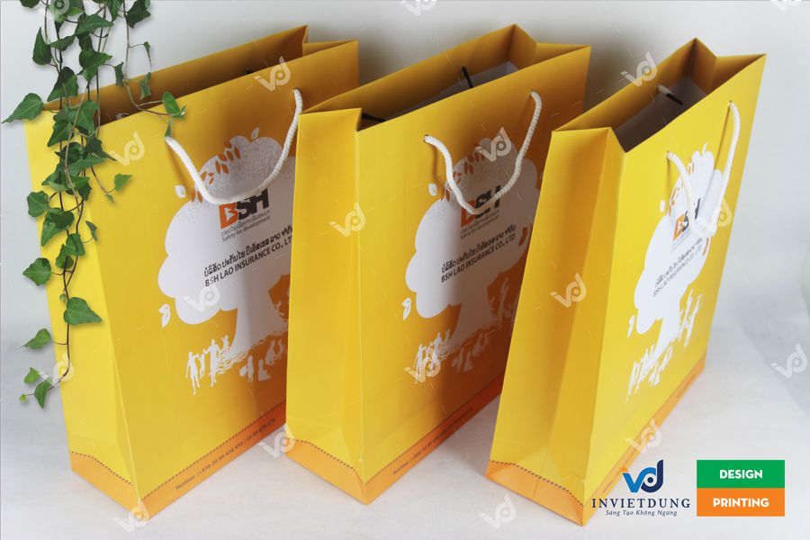 Túi giáy shop thời trang